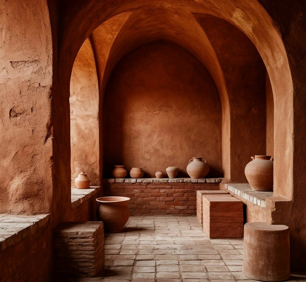 Теплые тона древних городков